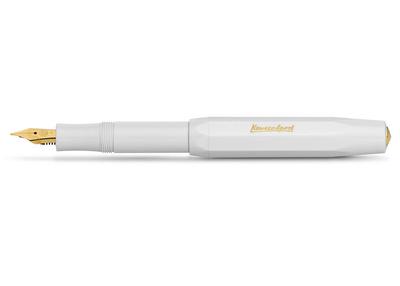 Kaweco Классическая спортивная перьевая ручка, официально импортированная, B-Bold, Белая, 10000015,