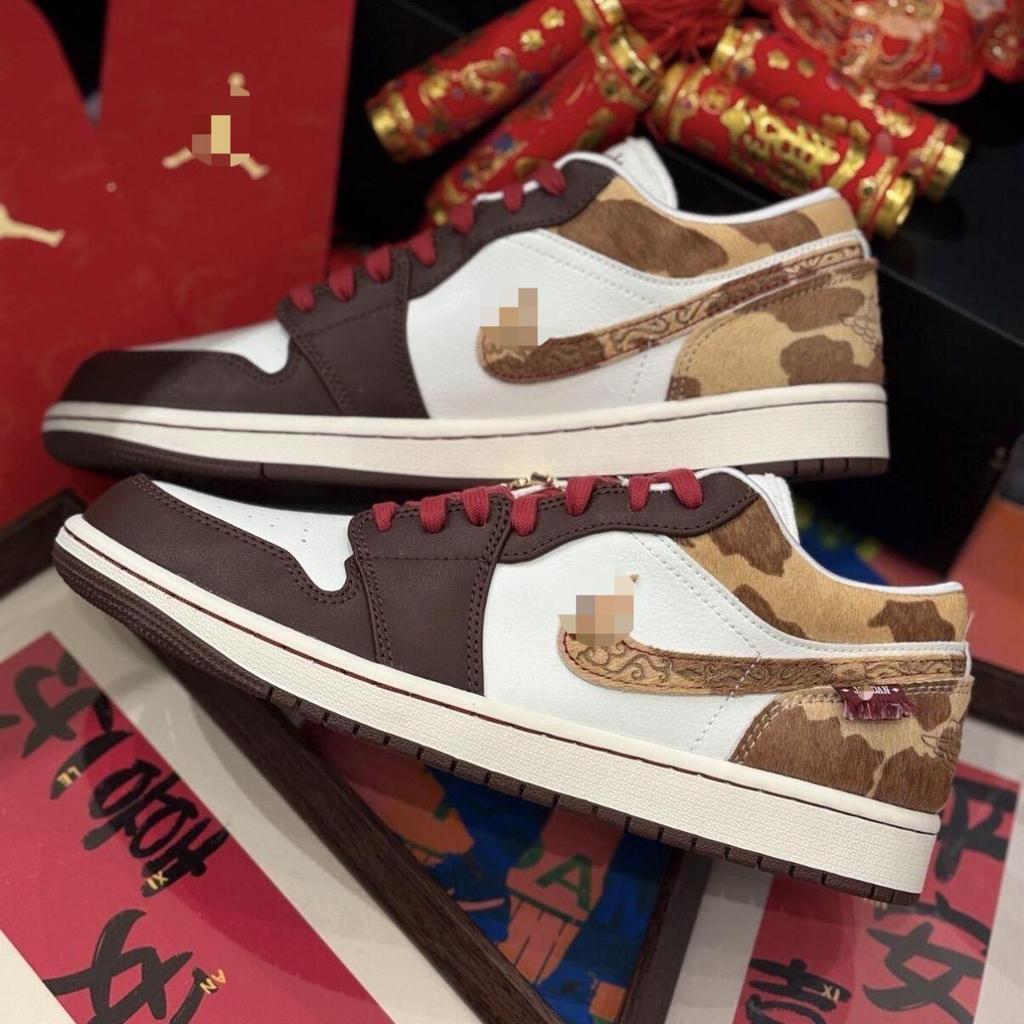 Ограниченная серия AJ1 2026 года «Год Лошади» Ретро-кроссовки - Удобные и универсальные Классический американский стиль для мужчин и женщин.