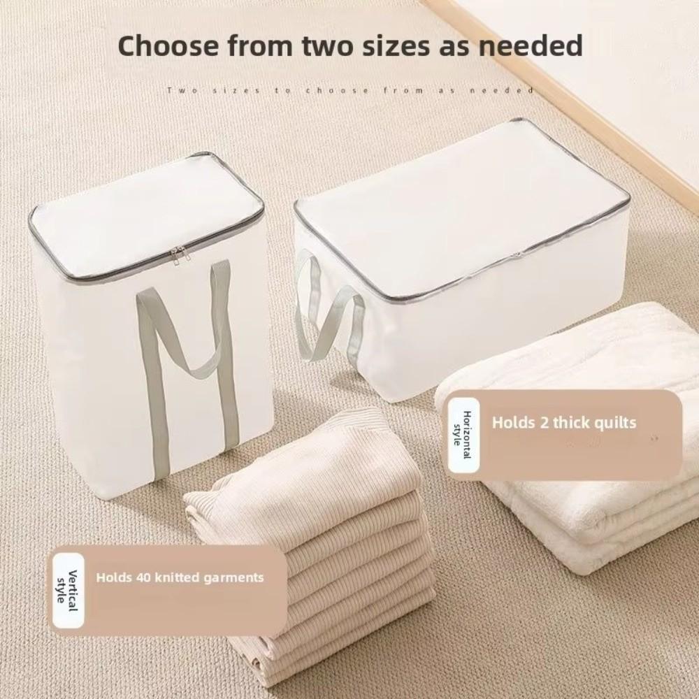 Waterproof Blanket Storage Bag Transparent Moving Storage Bag Clothing Storage Bag Household