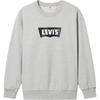 Levis Повседневный Свободный Мягкий Удобный Свитшот с Круглым Вырезом и Длинным Рукавом Мужской свитшот Серый 0018N-0004