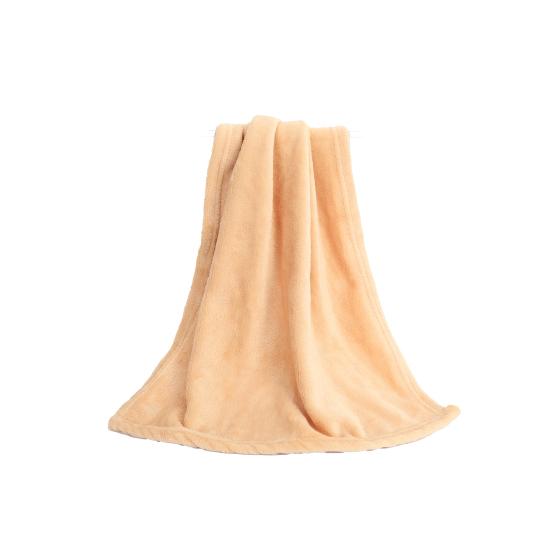 Coral Fleece Blankets Super Soft Shaggy Universal Solid-color Fleece Blankets for Sofa