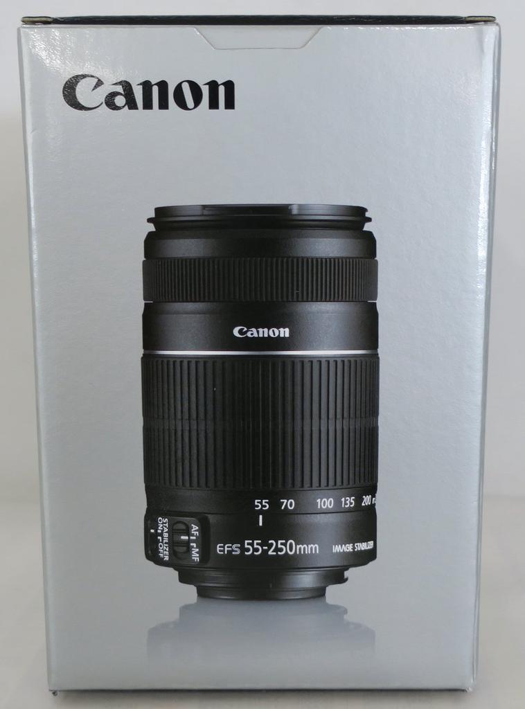 Canon IS II Box EF-S55-250mm F4-5.6 (White Type)