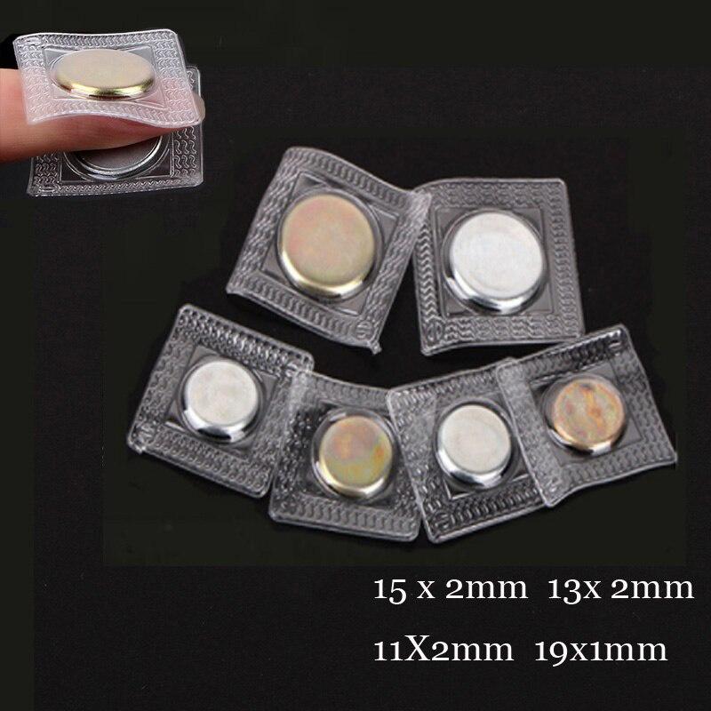 10 пар невидимых скрытых пришивных магнитных застежек для сумок, одежды