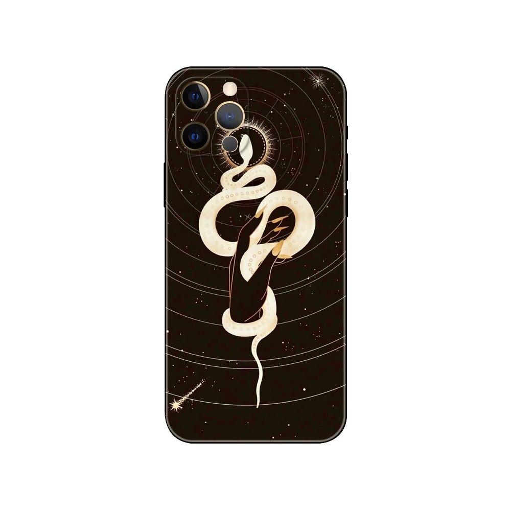 Чехол для телефона со змеей для iPhone Samsung Galaxy Redmi Xiaomi Oppo OnePlus Note SA 7 8 9 10 11 12 13 14 20 21 22 23 53 54 Pro Max Plus Ultra TPU Soft