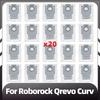 Compatible for Roborock Qrevo Curv Replacement Main Side Brush HEPA Filter Mop Pads Dust Bag Spare Parts Accessories
