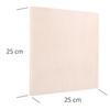 Toile à Peindre - Creative Deco 8 - 25 x 25 cm - Bois Naturel - Contreplaqué - Chassis Vierge