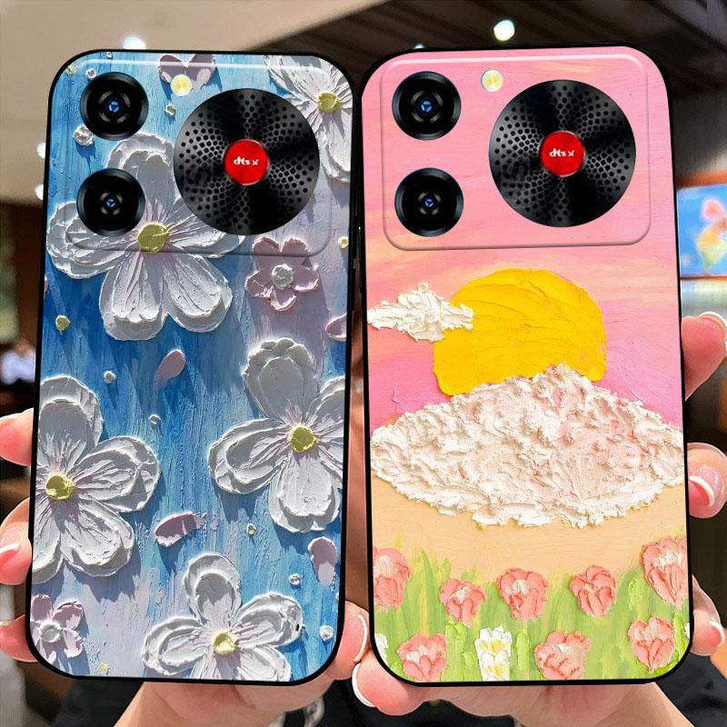 Case For Nubia Music 2 Phone Cover Music2 4G Soft Silicone TPU Coque Shell For ZTE nubia Music Bumper Fundas Cases Color Painted
