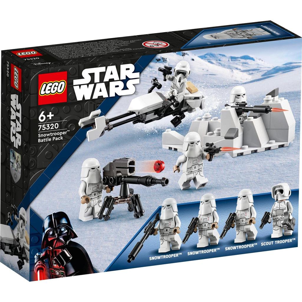 LEGO Star Wars Snowtrooper Battle Pack 75320 Игрушечный блок Подарочный Sentai Hero Мальчики от 6 лет и старше (TM)