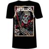 Футболка Metallica Смертельный Жнец Приталенная X-Large Черная Унисекс