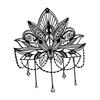 Lotus Metal Wall Art Decoration Gift Decorative Modern Hanging Ornament Artwork for Shop