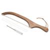 Wooden Handle Bread Bow Knives Serrated Knives Fiddle Bow Slicer Serrated Bread Cutter  Toast