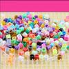 1000pcs Premium Small Bean Fuse Bead Scattered Beads 3D Puzzle Beads  Children Learning