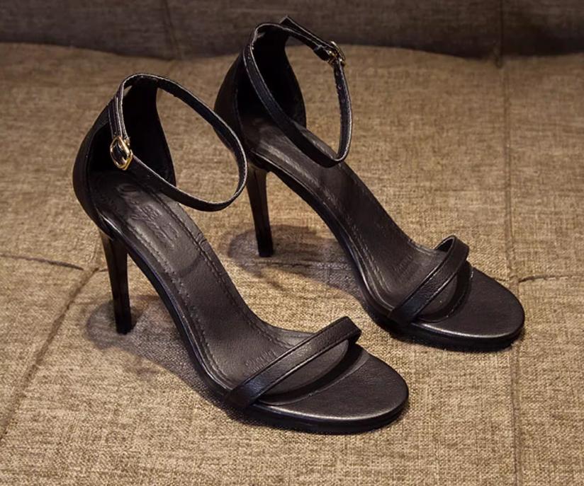 2024 лето новые сетевые красные туфли на высоком каблуке, соответствующие сексуальному обтягивающему темпераменту, босоножки с открытым носком, туфли-лодочки