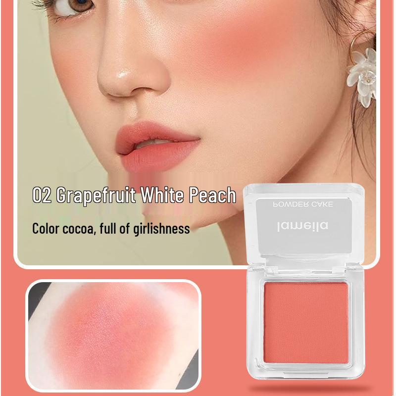 Nude Makeup Face Sculpting Palette: Blush, Highlight, Contour In Purple, Blue, Peach, Matte, Crystal, Rouge Red for Beginners