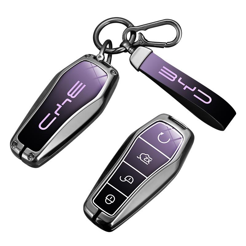BYD Dolphin 22-24 Key Case: Compatible with Han, Song Plus, Tang DMI, Qin Pro, Yuan E2