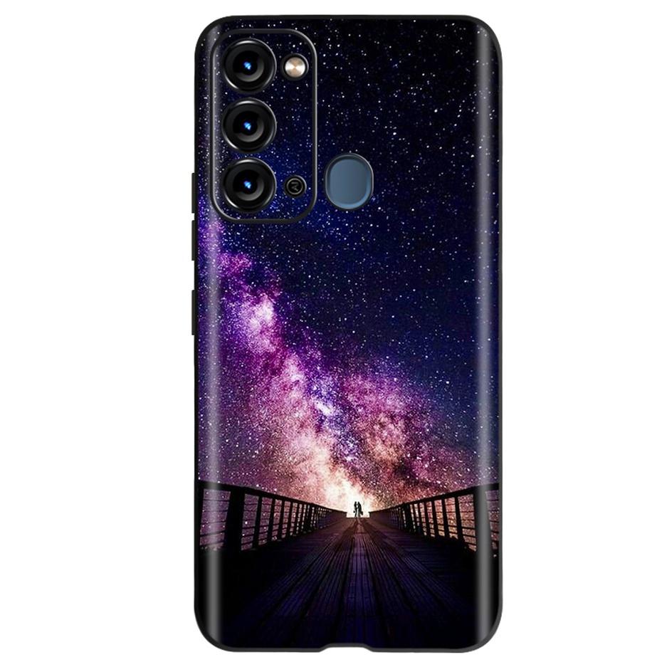 Чехол для ITEL Vision 3 Модный Чехол-Кот Подсолнух для Телефона Для Itel S17 S 17 S661W Мягкий ТПУ Черный Силиконовый Чехол Бампер Vision3