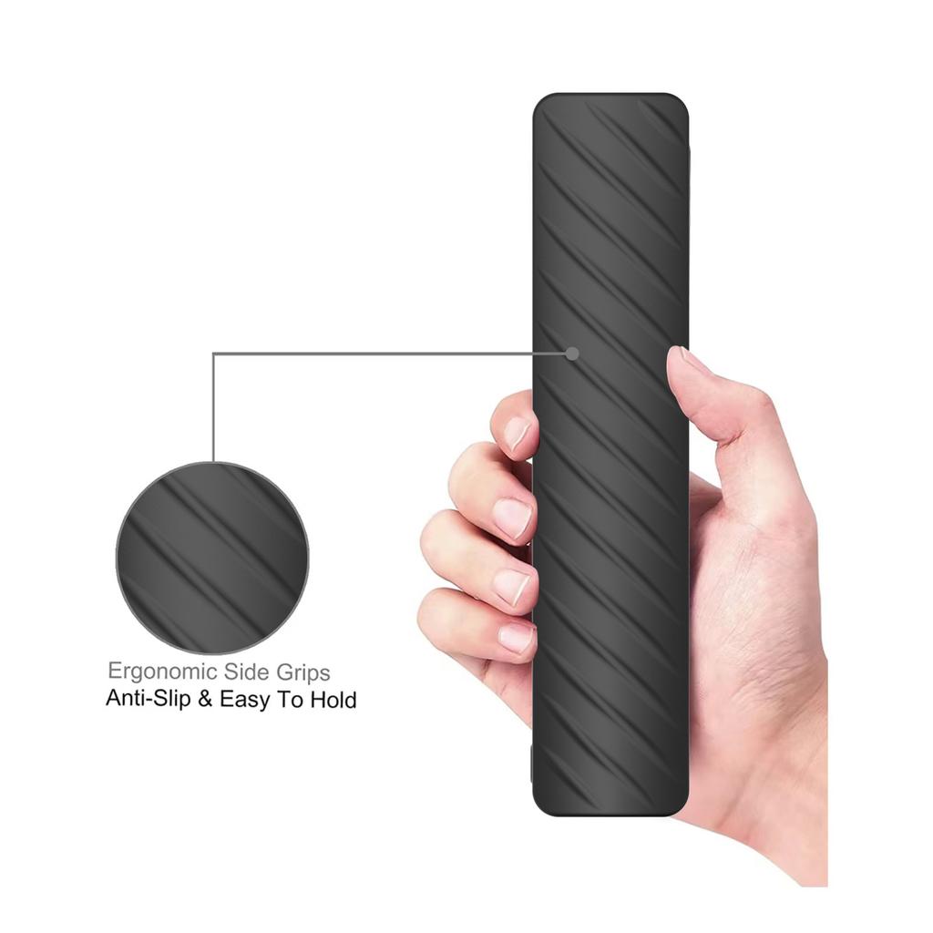 For Xiaomi Mi TV P1 Remote Controller Twill Design Anti-Drop Silicone Protective Cover