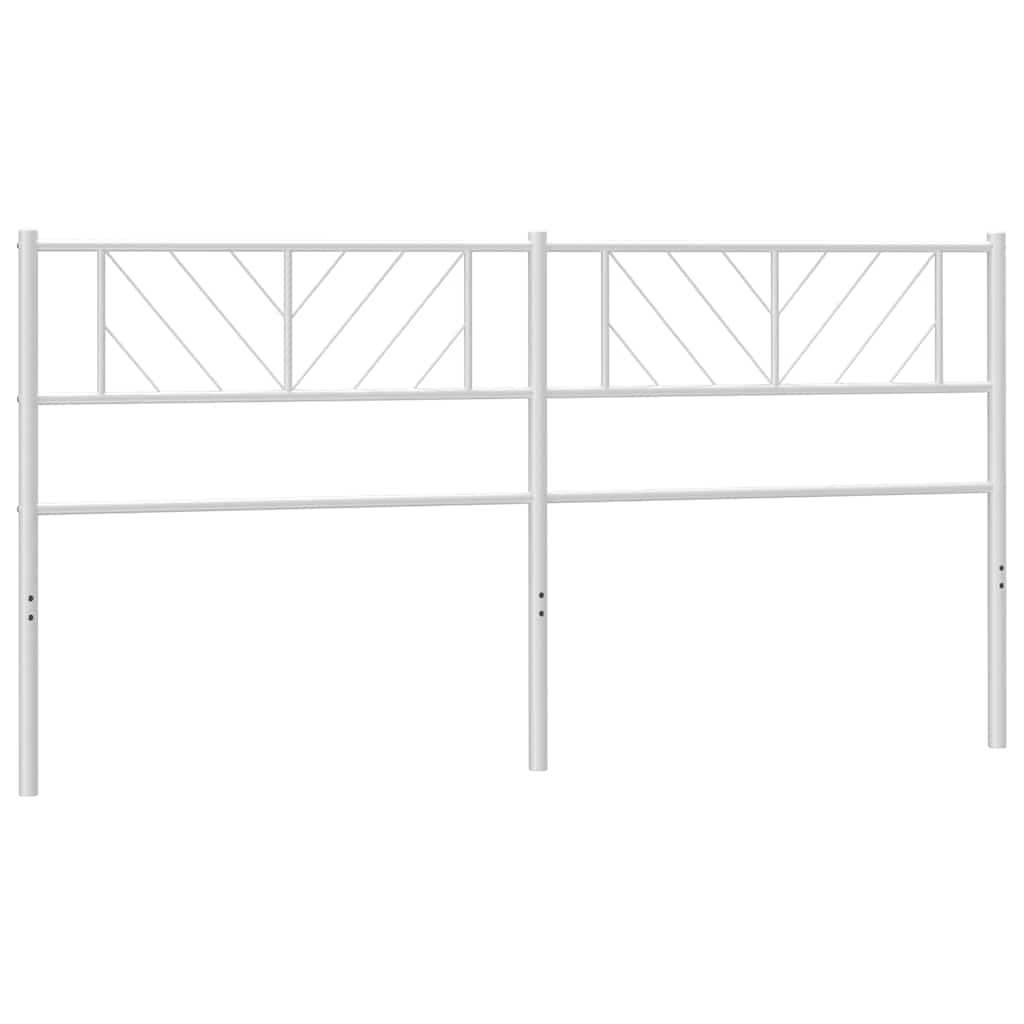 Replacement Headboard Metal White 193 cm