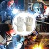 Thick Labor Gloves Cowhide Safety Gloves New Mechanic Glove