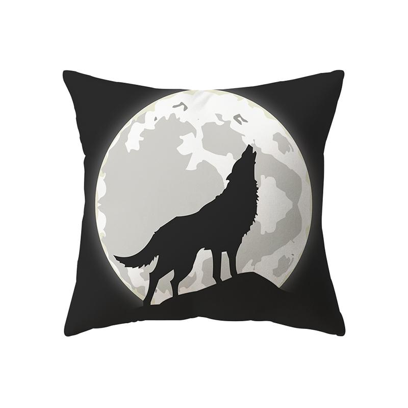 Тыквенный алфавит на тему Хэллоуина Подушка Чехол для дивана Подушка для праздника Подарок Украшение для вечеринки Домашний декор