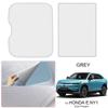 Car Suede Fabric Anti-uv Electrostatic Adsorption Sunroof Sunshade For HONGDA E:NY1 2024-Present Auto Heat Insulation Skylight
