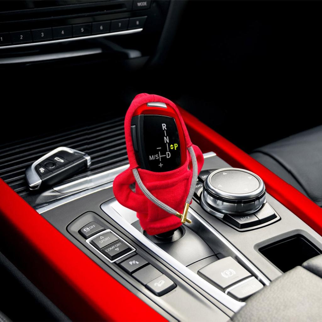 Trendy Fashion Car Gear Shift Cover Shifting Rotating Hoodie Cover