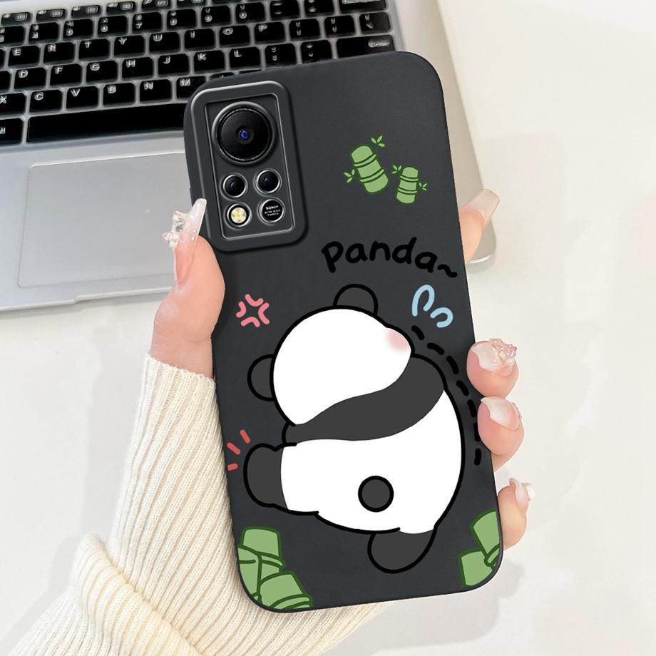 Phone Case for Infinix Hot 11s NFC X6812B Infinix Hot 11s X6812 Protection Cover Soft Liquid Silicone Coque Animals Bumper Shell