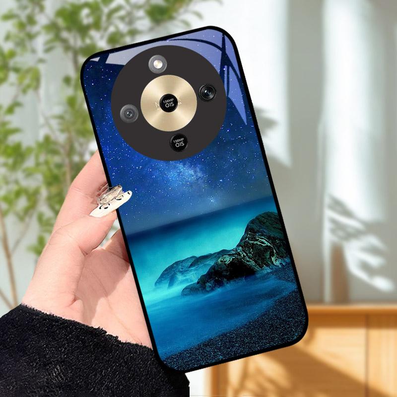 Чехол для Honor X9d MTN-NX1, стильный, с рисунком, из закаленного стекла, для Honor X9d HonorX9d 5G