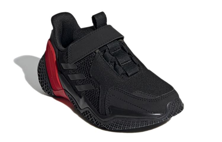 adidas 4Uture Rnr El K Низкие детские кроссовки для бега Черно-красные Детские G55832