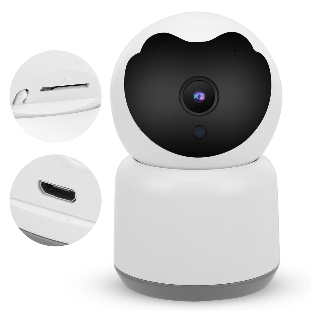 Smart Security Camera 3MP 2.4G WiFi Pan/Tilt IR LED AI Human Motion Detection Indoor Cam for TUYA