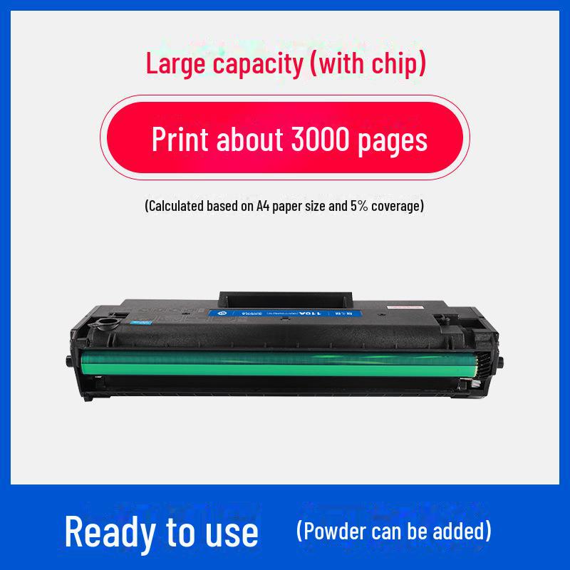 Картридж с тонером Gezhige HP 136w, 136a, 136wm/nw, 108a, 108w, W1110A Замена