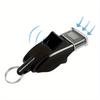 Dolphin-Shaped Sports Whistle Loud, Crisp Sound for Basketball & Football Referees, Includes Lanyard, Competitions, Ball Sports