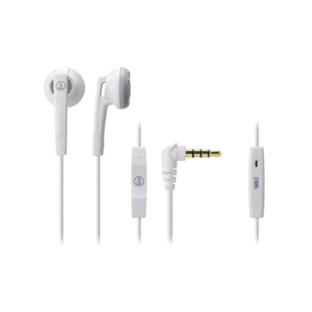 WH Наушники для Audio-Technica ATH-C505i Внутриканальные iPod/iPhone/iPad (белый)