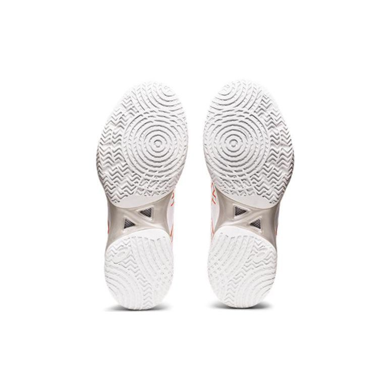 Asics Баскетбольные кроссовки Gel-Hoop V14 Унисекс кроссовки Белые Оранжевые 1063A050-102