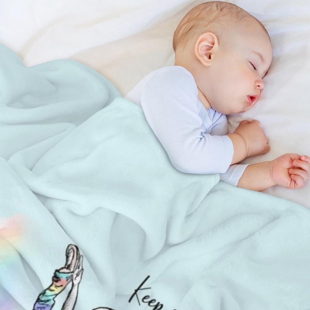 Держи голову выше, а цели ещё выше! Плед Пушистый Кровать Модный Диваны Одеяла