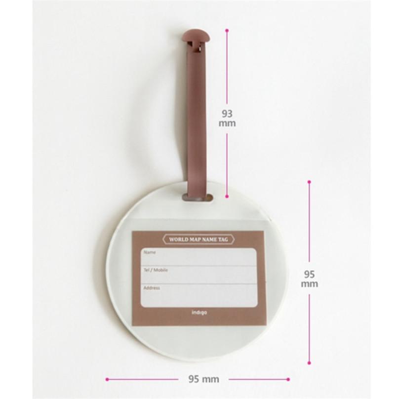 ПВХ Мировая карта Бирка для багажа Декоративный подвес для сумки Прочная Легкая конструкция для чемодана Багажа Дорожной сумки Идентификационная маркировка Дорожные аксессуары