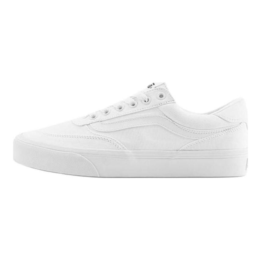 Vans Бруклин LS Нескользящие Износостойкие Низкие кеды для скейтбординга Мужские Белые кроссовки VN000D7QWWW