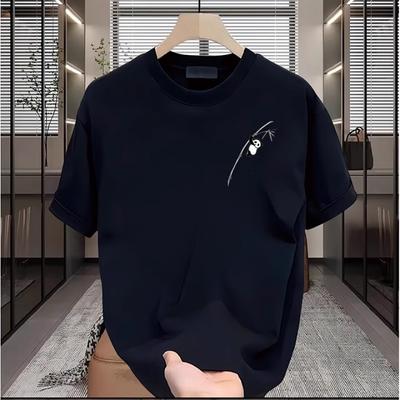 Парные хлопковые футболки с коротким рукавом, черные, белые, дышащие, удобные, мягкие, повседневные, спортивные