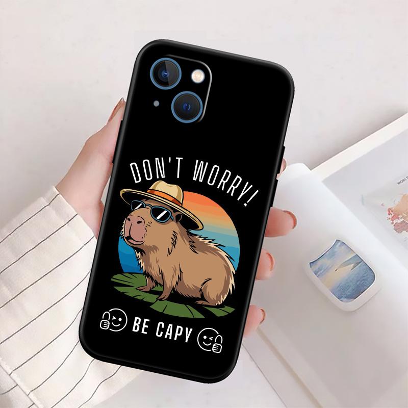 Cute Capybara Case for Samsung Galaxy A01 A02 A02S A03 Core A03S A05 A05S A06 A10 A10S A16 A20 A20S A35 S10 Lite Plus S10e