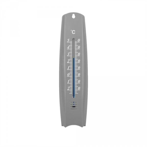 Outdoor Thermometer 26cm Gray White Line Bradas 9714