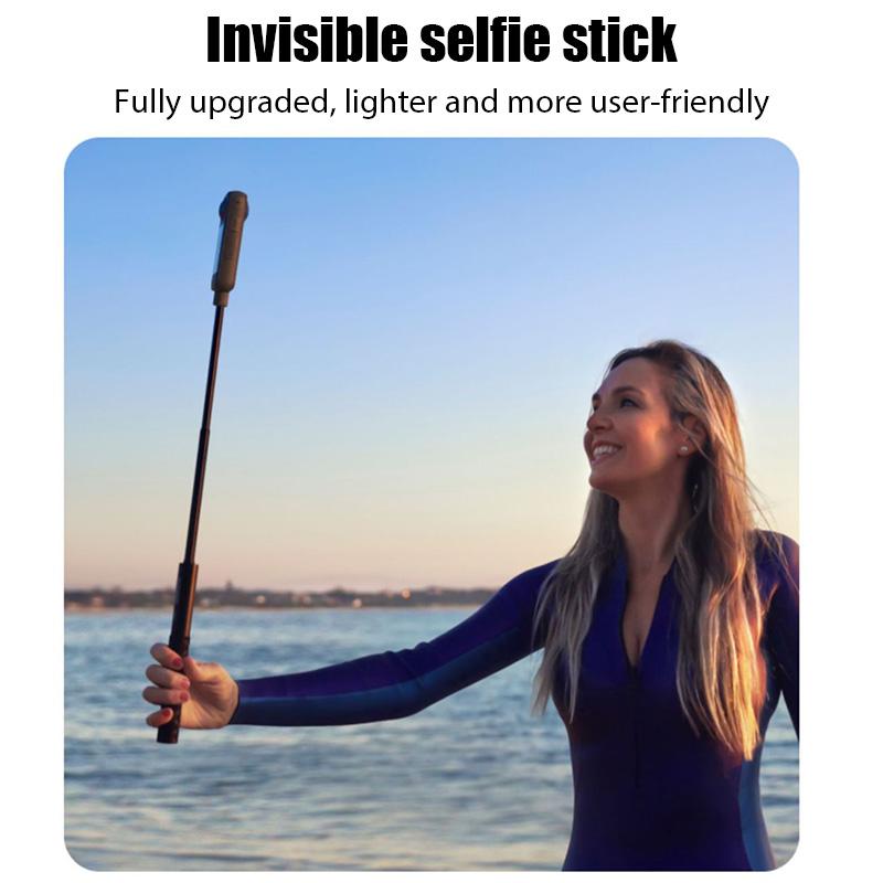 Insta360 X3 time Selfie Stick Rotary Handle Tripod Panoramic Action Camera Invisible Stick Mobile Phone Stabilizer 7