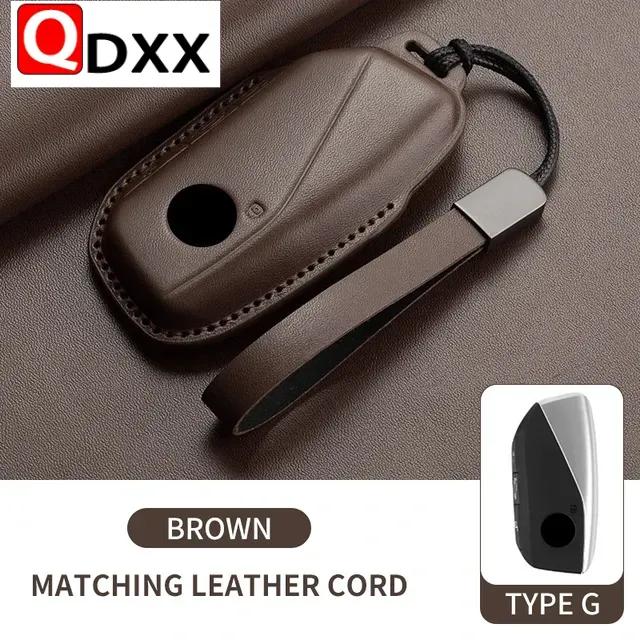 Protector Fob Leather Car Remote Key Case Cover Shell For BMW 7 Series G70 G09 XM U06 G81 M3 i7 X7 G07 LCI iX I20 X1 U11