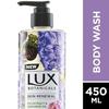 Lux Botanicals Skin Renewal Body Wash with Geranium Oil & Fig Extract for Women, 100% Natural Extracts& Glowing Skin, No Parabens, 450 Ml