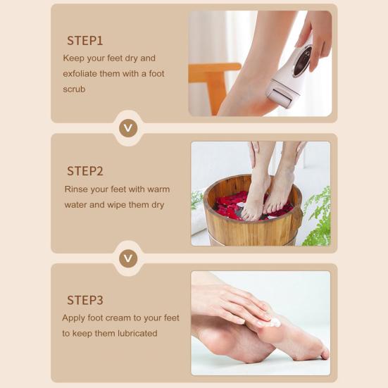 Электрическая шлифовальная машина для ног, средство для удаления мозолей, трехскоростная, интеллектуальная регулировка удаления коконов, долговечная скребковая головка