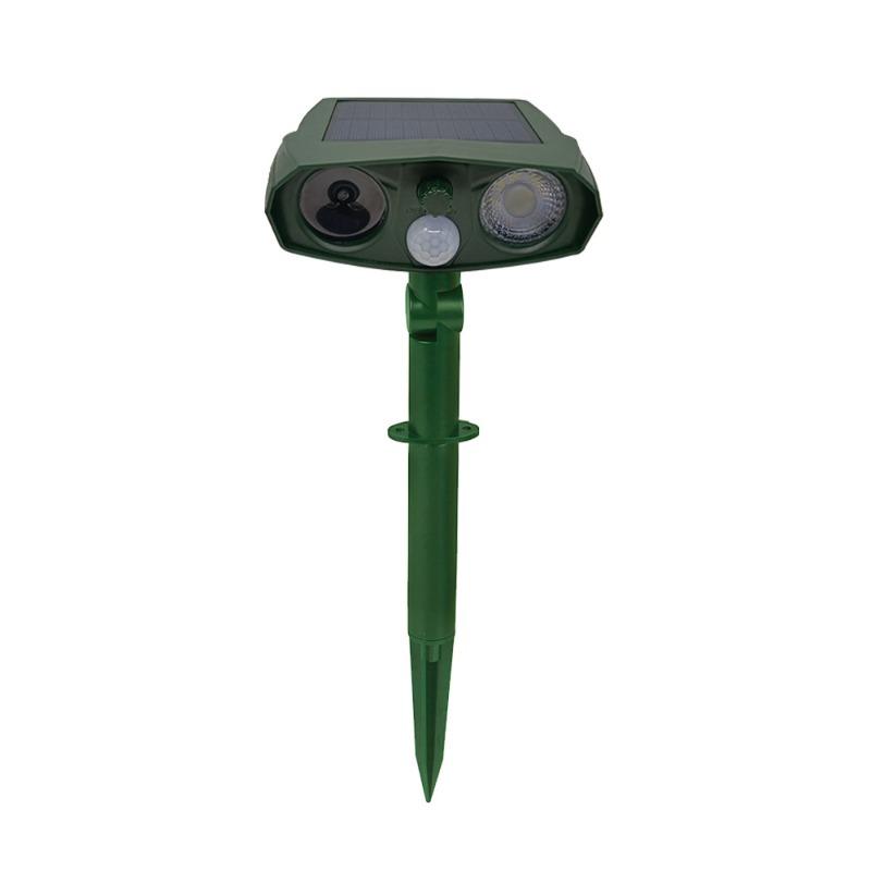 Solar Ultrasonic Mouse Repeller Waterproof Animal Repeller Outdoor Patio Lawn Dog and Wolf Repeller
