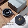Upgraded Double-Ring Moisturizing Non-Drying Inkstone with Lid for Calligraphy