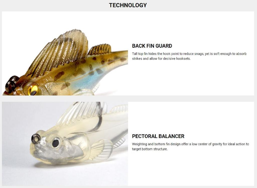 Megabass Мягкая приманка Dark Sleeper 2,4 дюйма 3/8 унции Mutsugorou (2383)