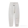Men Women Cotton Hooded Sweatshirt Straight Leg Jogger Pants Set Winter Warm Fleece Lined Casual Streetwear