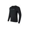Comprehensive Training Series Letter Round Neck Pullover Long Sleeve T-Shirt Men Tops Basic-Black 152217406-2