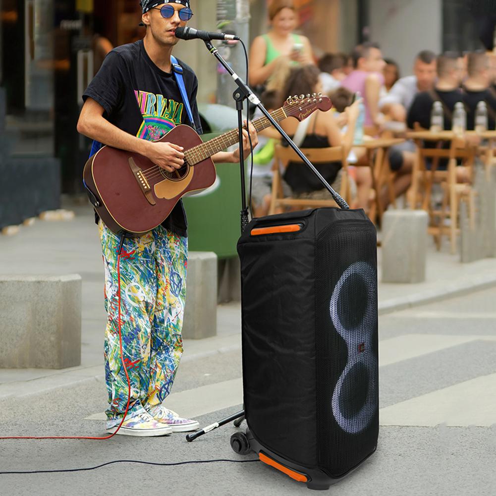 Чехол для портативной колонки с застежкой-молнией, складной сетчатый защитный чехол для колонки JBL Party Box 710.